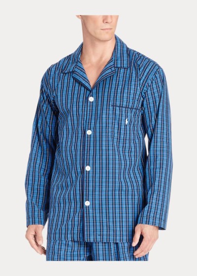 Men's Polo Ralph Lauren Harwich Plaid Pajama Top | 930284PGO